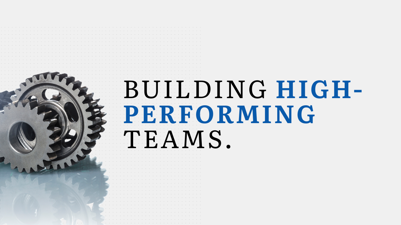 Building High-Performing Teams